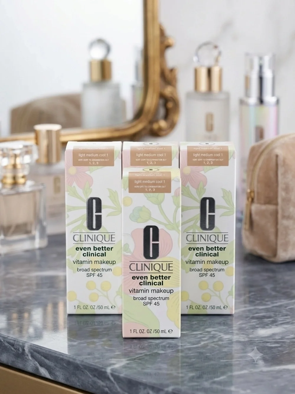 Clinique Even Better Clinical Vitamin Makeup SPF 45- Light Medium Cool 1